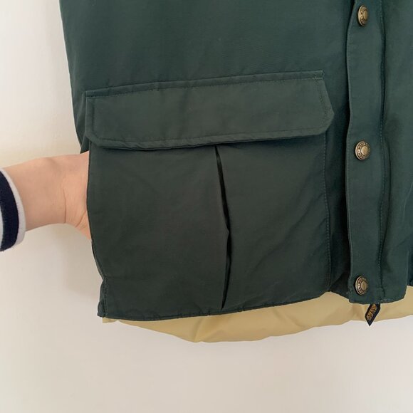 Vintage Woolrich Men's Duck Down Puffer Reversible Vest - Picture 5 of 12